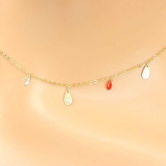 "Minimalist Necklace – Timeless, Elegant Jewelry for Her, MAR092107 - Picture 9 of 10